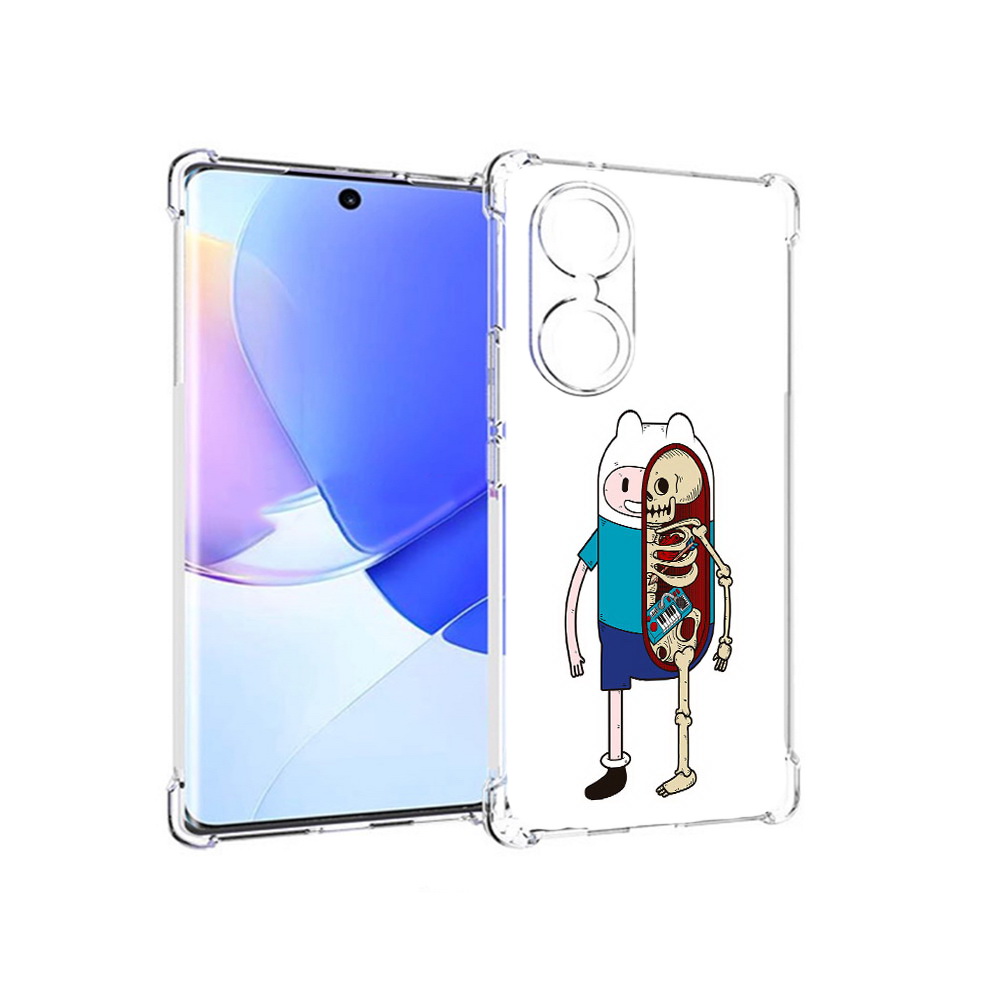 

Чехол MyPads Tocco для Honor 60 Финн скелет, Прозрачный, Tocco