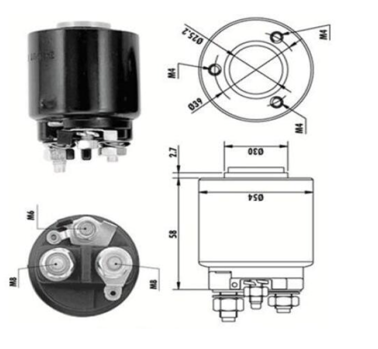 

Реле Втягивающее MAGNETI MARELLI арт. AME0140