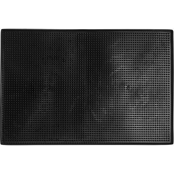 Коврик барный 45x30x1 см черный резиновый TouchLife 212650