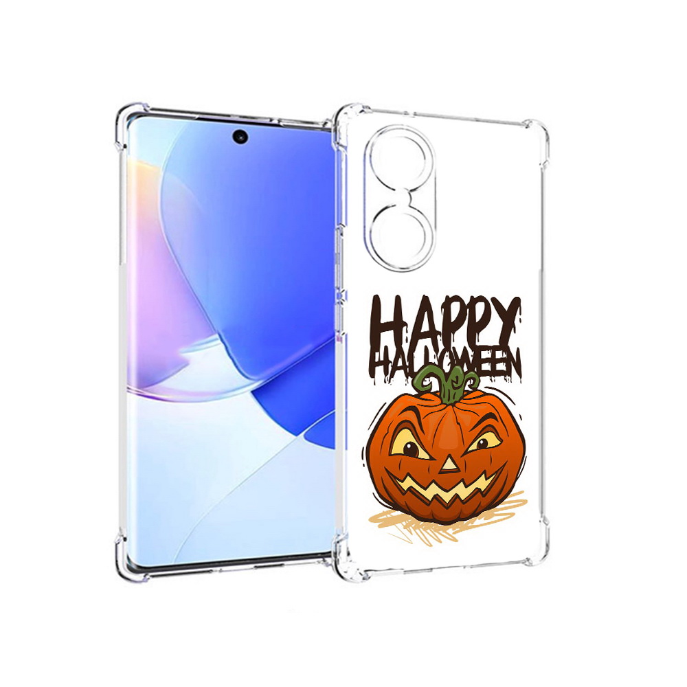 

Чехол MyPads Tocco для Honor 60 Хэллоуин счастливый, Прозрачный, Tocco