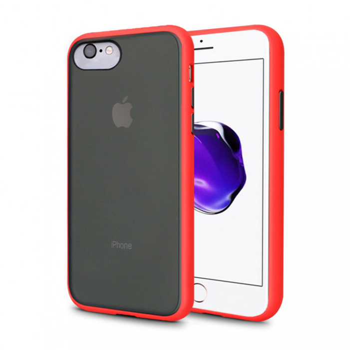 

Чехол силиконовый для iPhone 6/6S противоударный Gingle series красный, Apple iPhone 6 / 6S