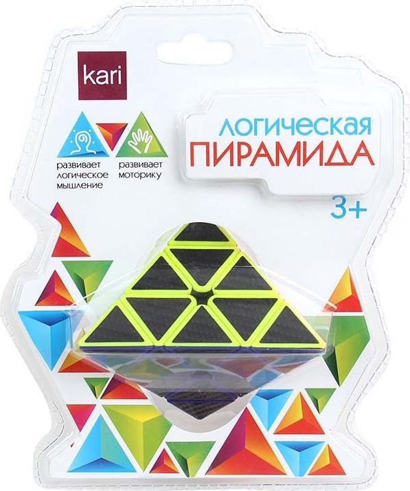фото Игрушка логическая пирамида kari k6037