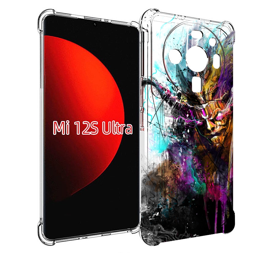 

Чехол MyPads яркий дьявол для Xiaomi 12S Ultra, Прозрачный, Tocco