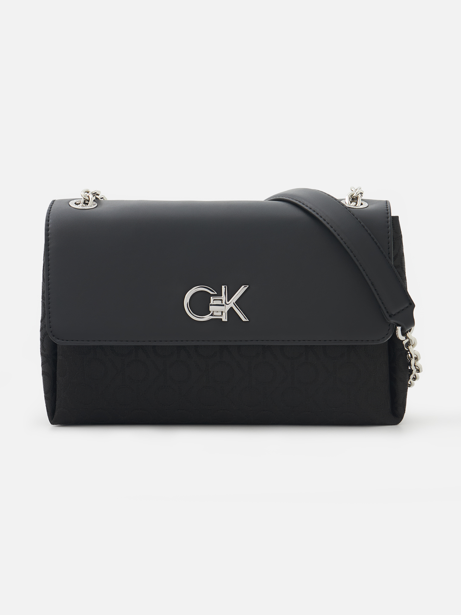 

Сумка кросс-боди женская Calvin Klein K60K612641, черная, Черный, K60K612641