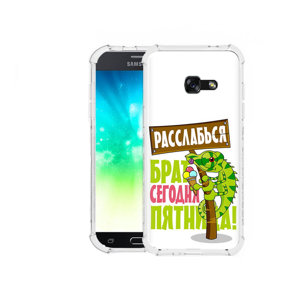

Чехол MyPads Tocco для Samsung Galaxy A3 (2016) пятница, Прозрачный, Tocco