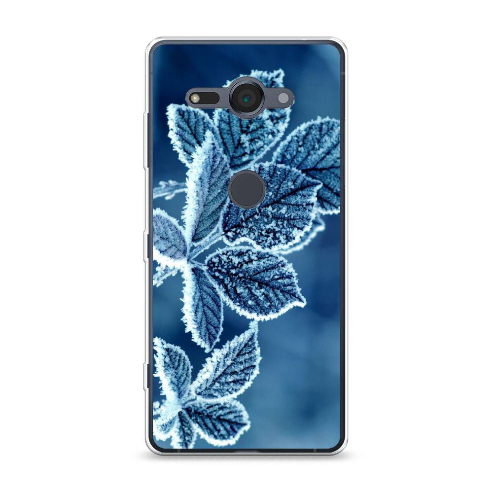 

Чехол для Sony Xperia XZ2 Compact "Зима 6", Голубой;белый, 52950-2