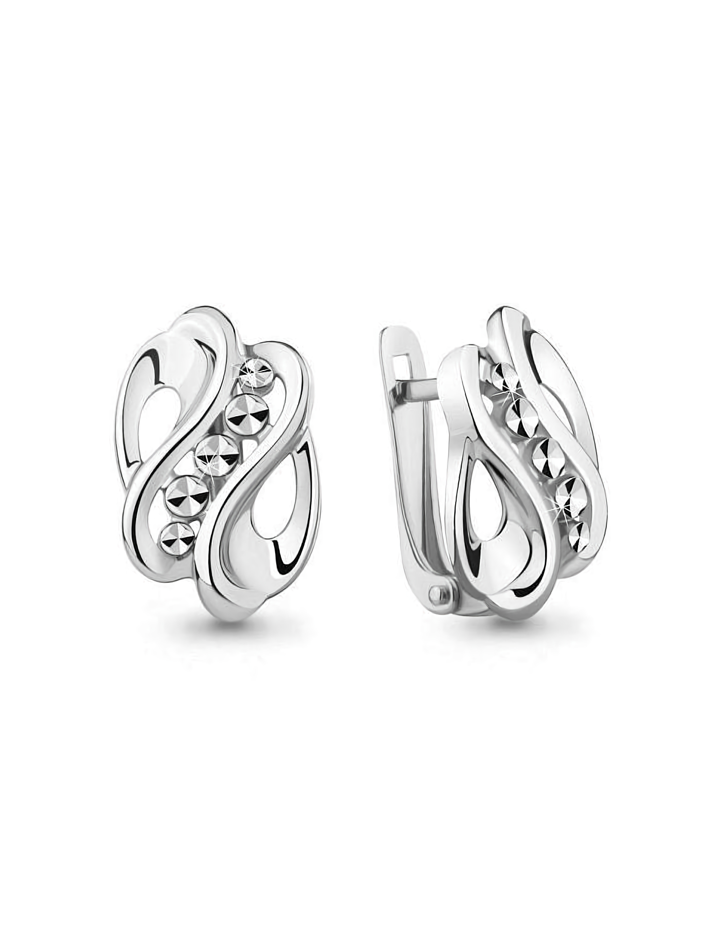 

Серьги из серебра TEO MAORI 834075.5, 834075.5