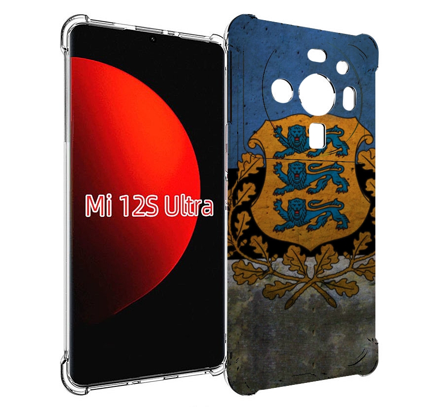 

Чехол MyPads герб флаг эстонии для Xiaomi 12S Ultra, Прозрачный, Tocco