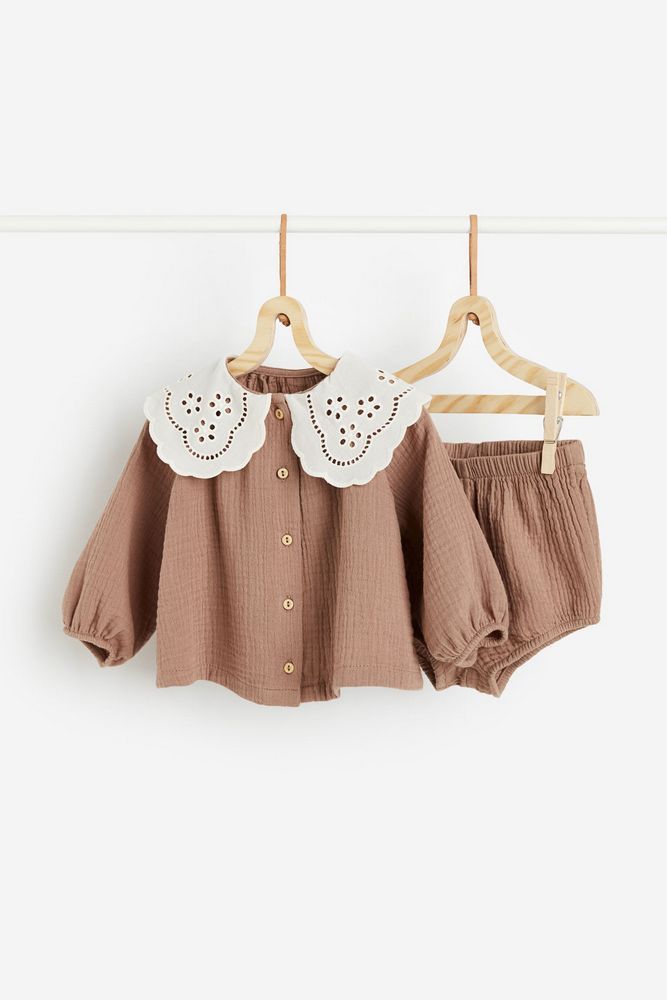 

Костюм повседневный детский H&M 1216751, Темно-бежевый, 98, 1216751