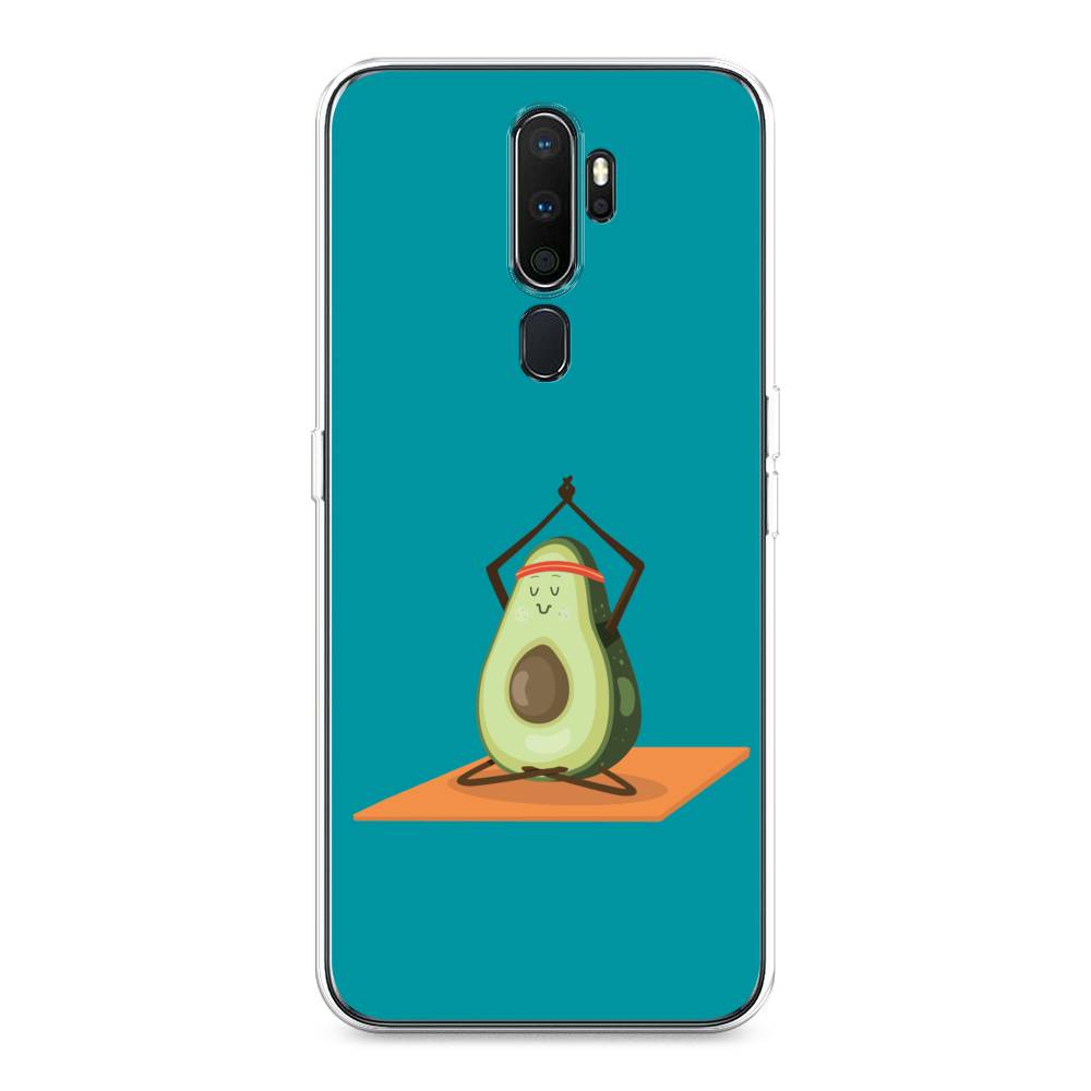 

Чехол на Oppo A5 "Расслабься с авокадо", Голубой, 251350-6