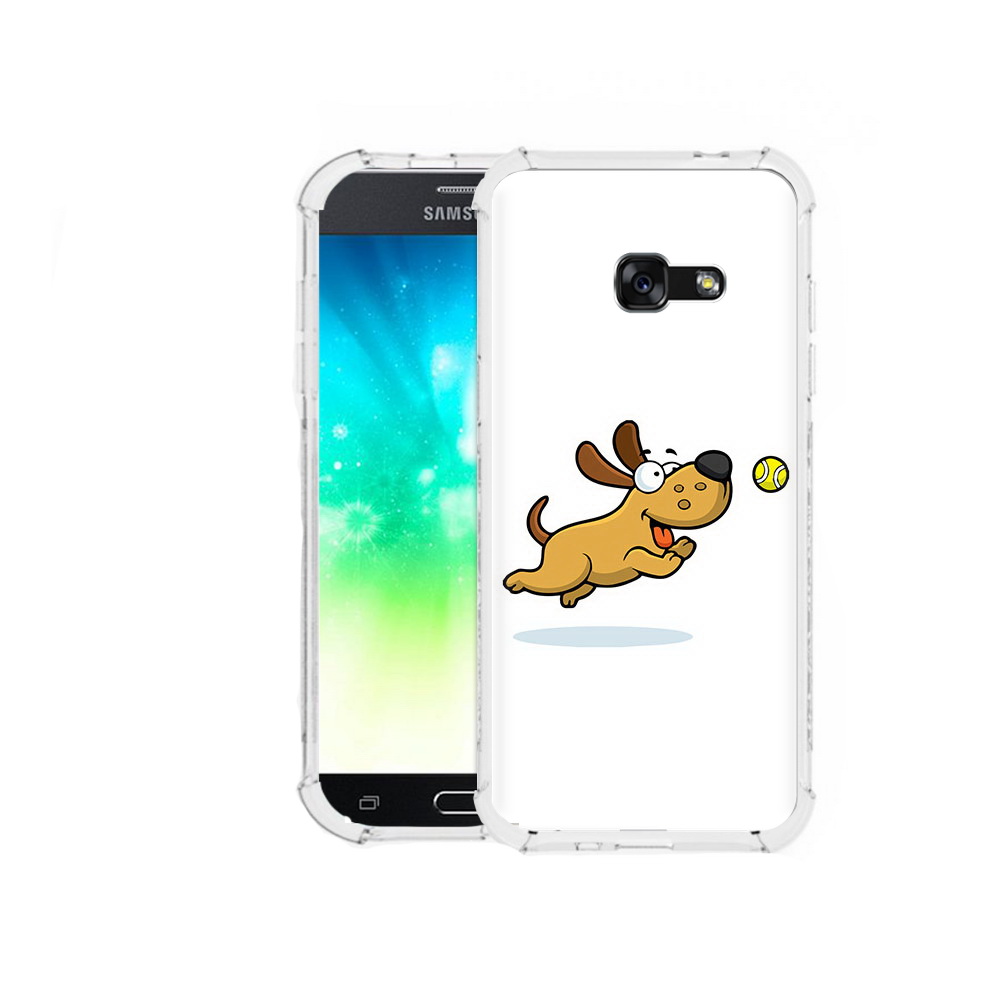 

Чехол MyPads Tocco для Samsung Galaxy A3 (2016) пёсик, Прозрачный, Tocco
