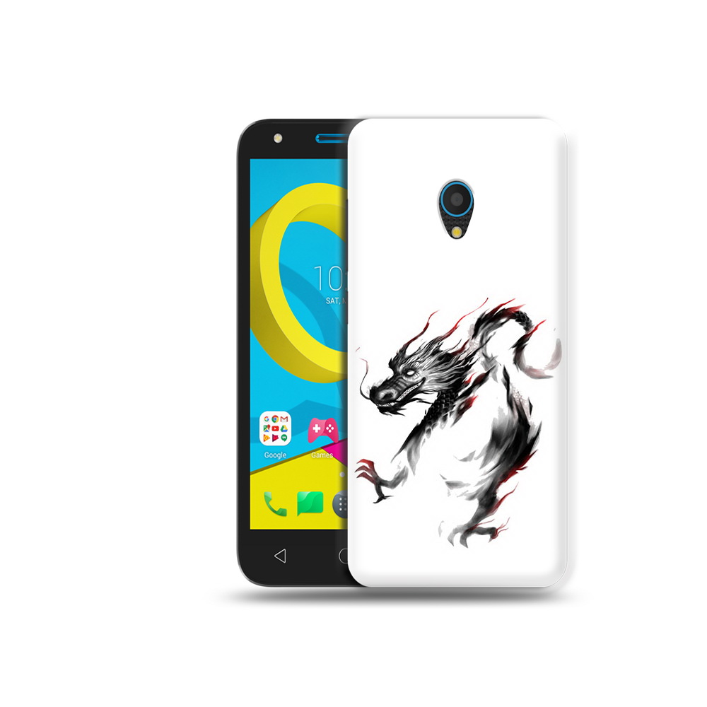

Чехол MyPads Tocco для Alcatel U5 5047D черный дракон (PT134046.676.690), Tocco