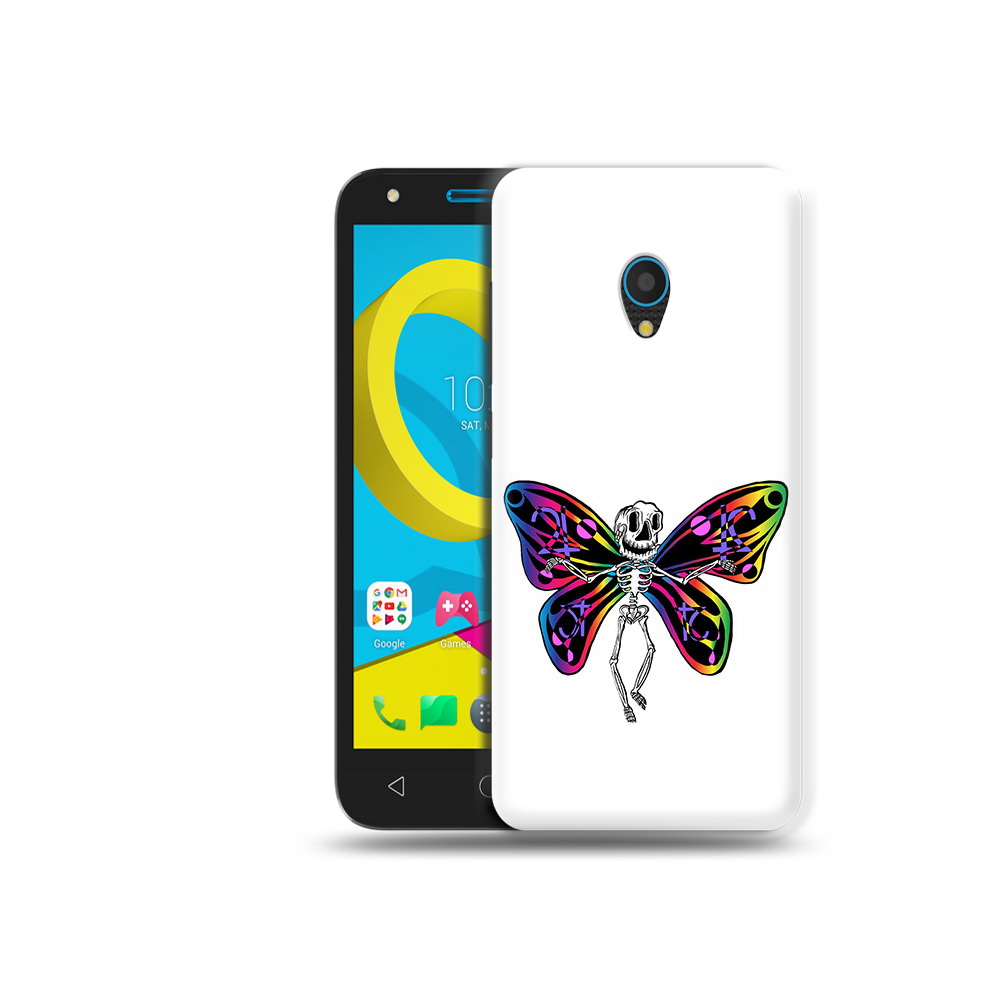 

Чехол MyPads Tocco для Alcatel U5 5047D эффект бабочки (PT134046.676.701), Tocco