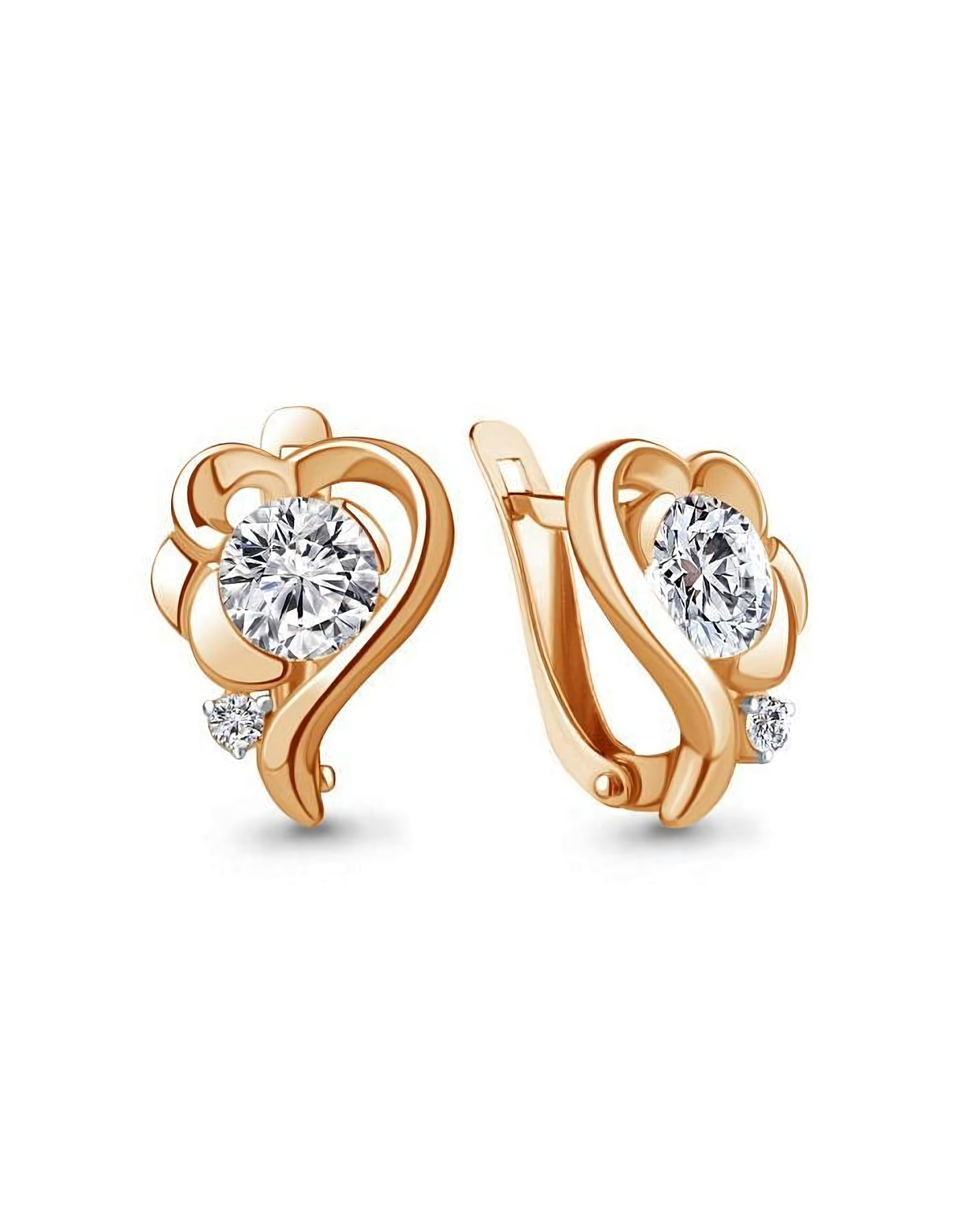 

Серьги из серебра TEO MAORI 849170А.6, фианит, 849170А.6