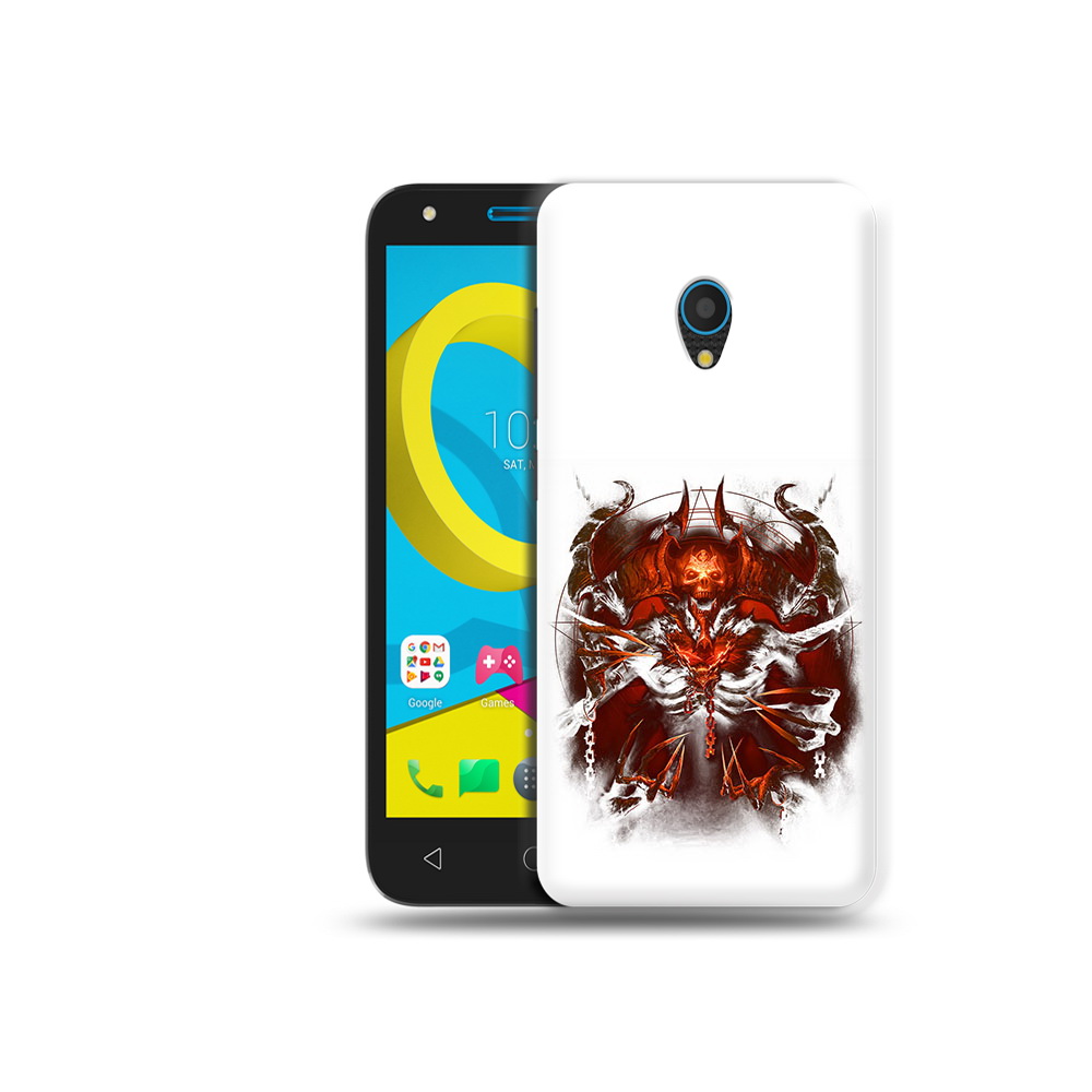 

Чехол MyPads Tocco для Alcatel U5 5047D яркий демон (PT134046.676.708), Tocco