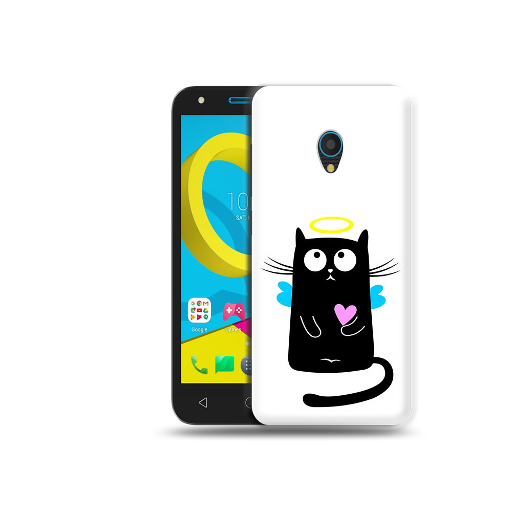 

Чехол MyPads Tocco для Alcatel U5 5047D Кот ангелок (PT134046.676.96), Tocco