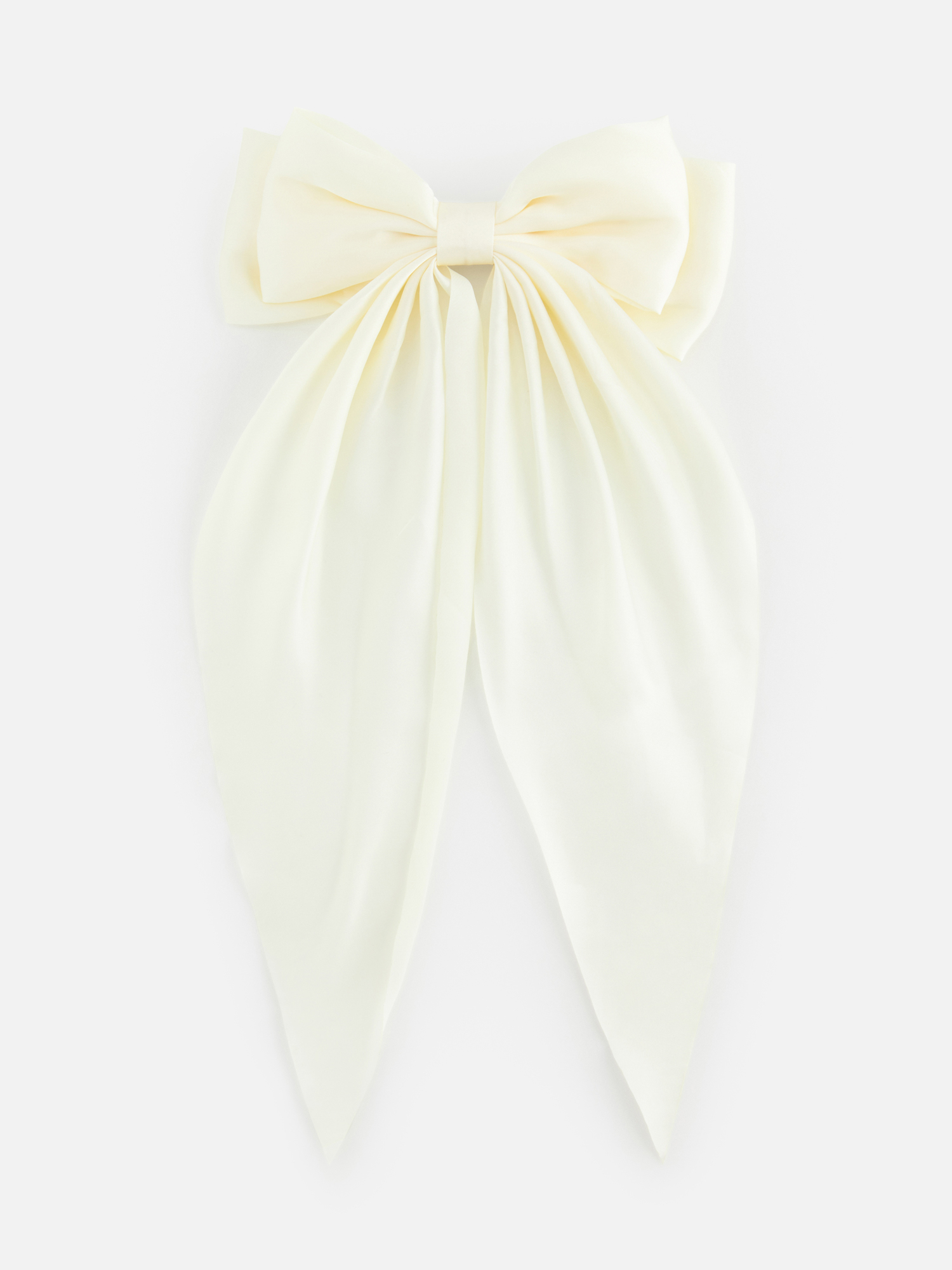 

Заколка-бант для волос MU HR122 кремовая, Бежевый, HR122