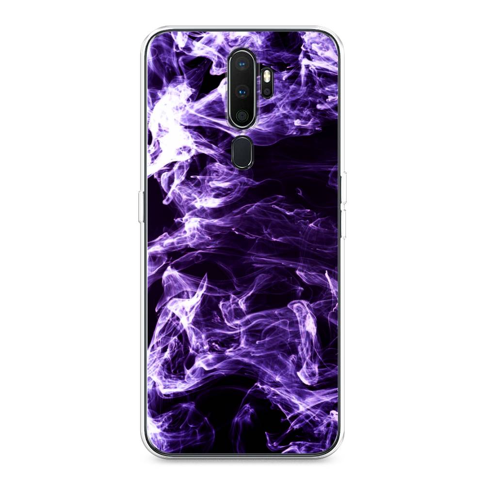 

Чехол на Oppo A5 "Фиолетовый дым", Фиолетовый;белый;черный, 251350-3