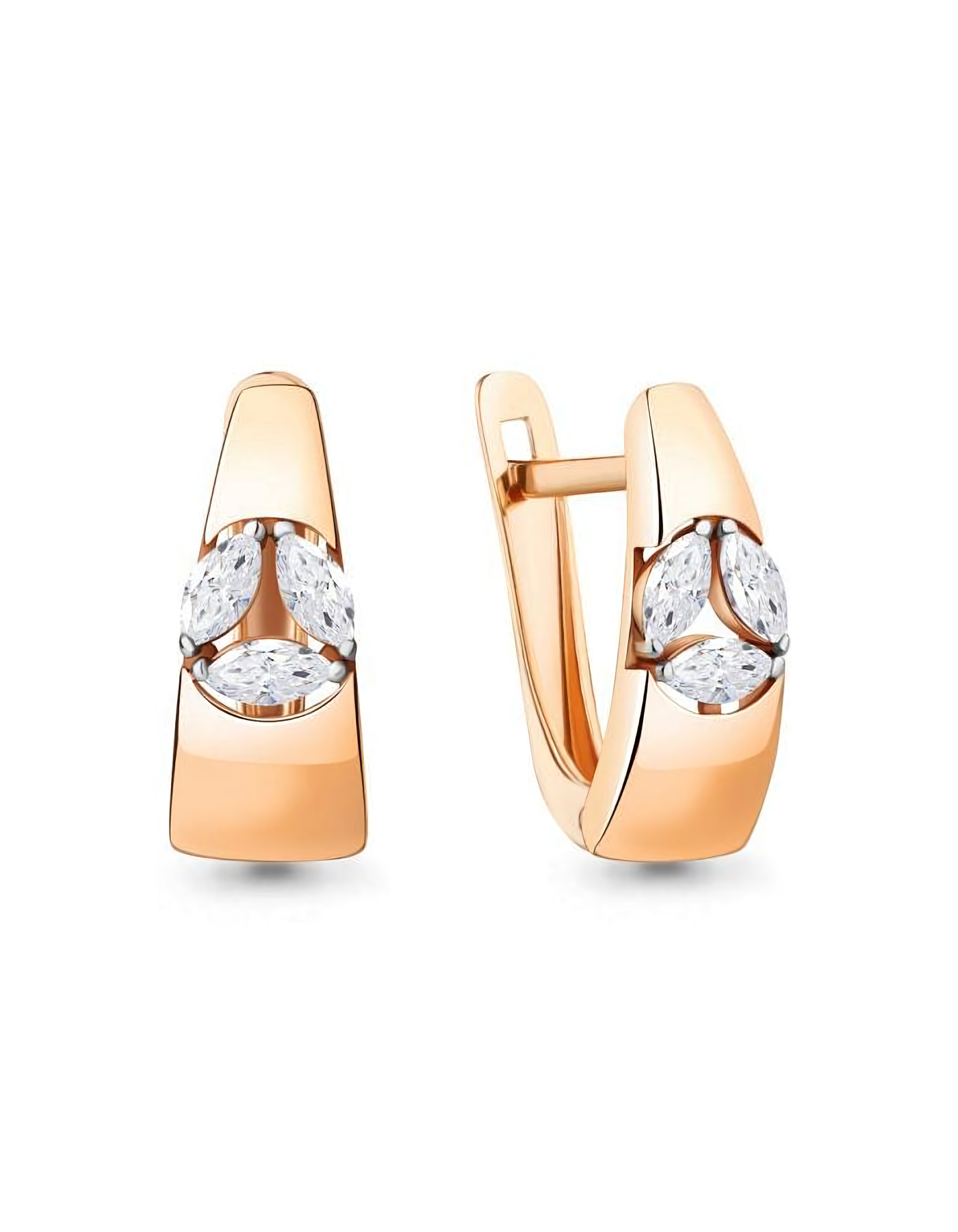 

Серьги из серебра TEO MAORI 849216.6, фианит, 849216.6