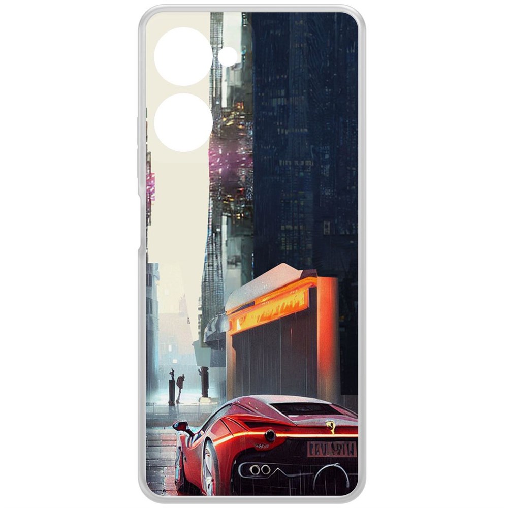 

Чехол-накладка Case Сити для Realme 10 Pro, Прозрачный
