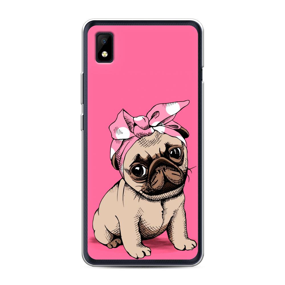 

Чехол Awog на ZTE Blade L210 / ЗТЕ Блэйд L210 "Dog Pin-Up", Разноцветный, 134150-2