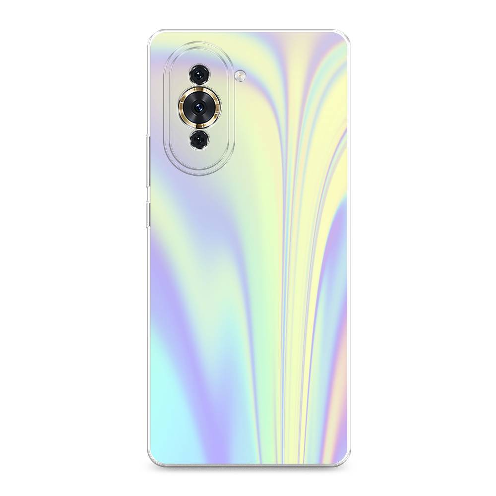 

Силиконовый чехол "Фиолетовая голограмма" на Huawei Nova 10, Фиолетовая голограмма