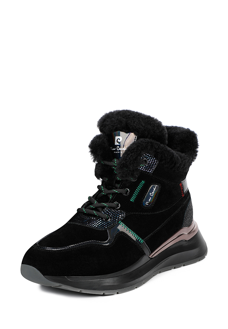 

Кроссовки женские Pierre Cardin 202943 черные 36 RU, Черный, 202943