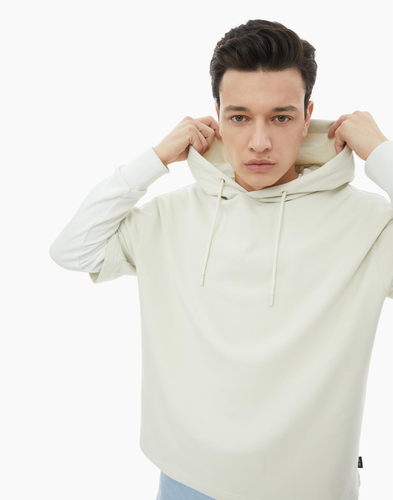 

Худи мужское Gloria Jeans BAC011394 белое XL, Белый, BAC011394