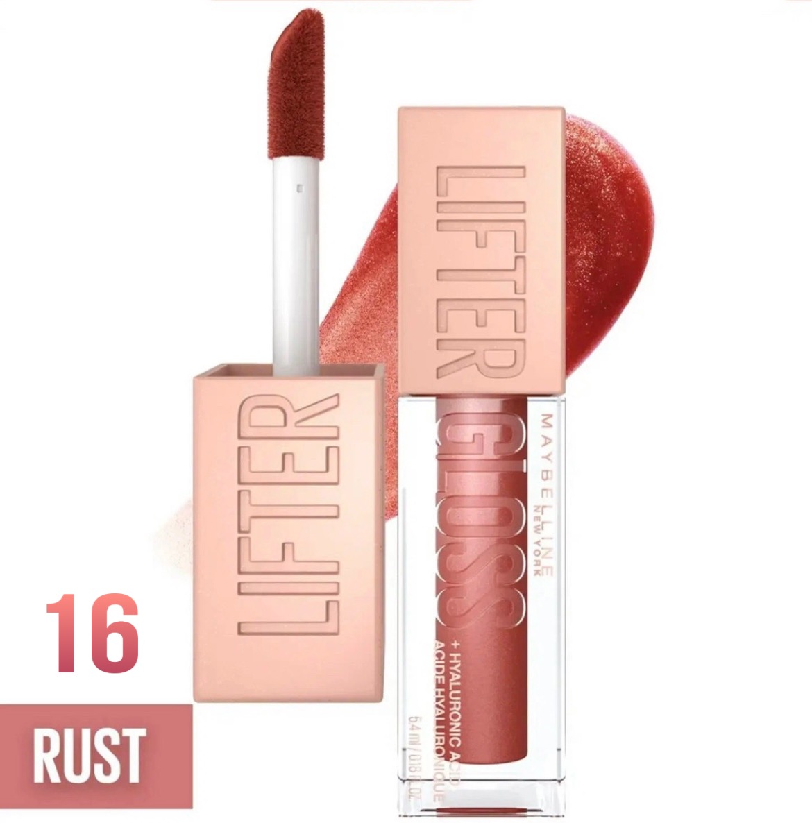 Увлажняющий Блеск для губ Maybelline New York Lifter Gloss reef тон 16 Rust 1375₽