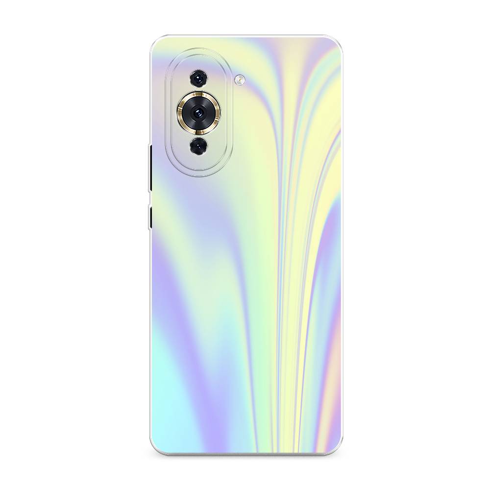 

Силиконовый чехол "Фиолетовая голограмма" на Huawei Nova 10 Pro, Фиолетовая голограмма