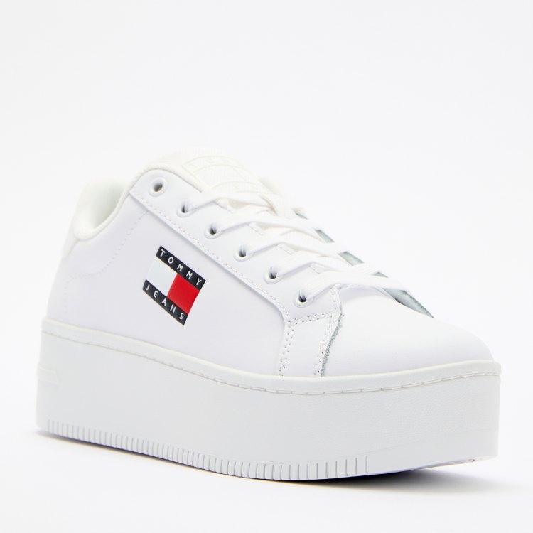 

Кеды женские Tommy Jeans EN0EN02518 белые 41 EU, Белый, EN0EN02518