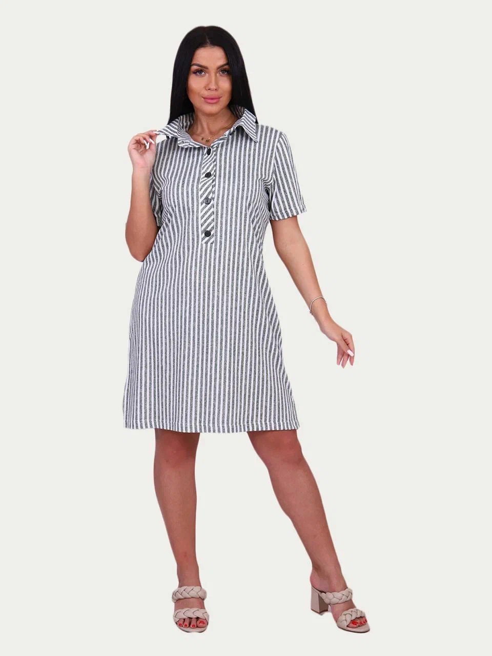 

Платье женское Natali 38539 белое 50 RU, 38539