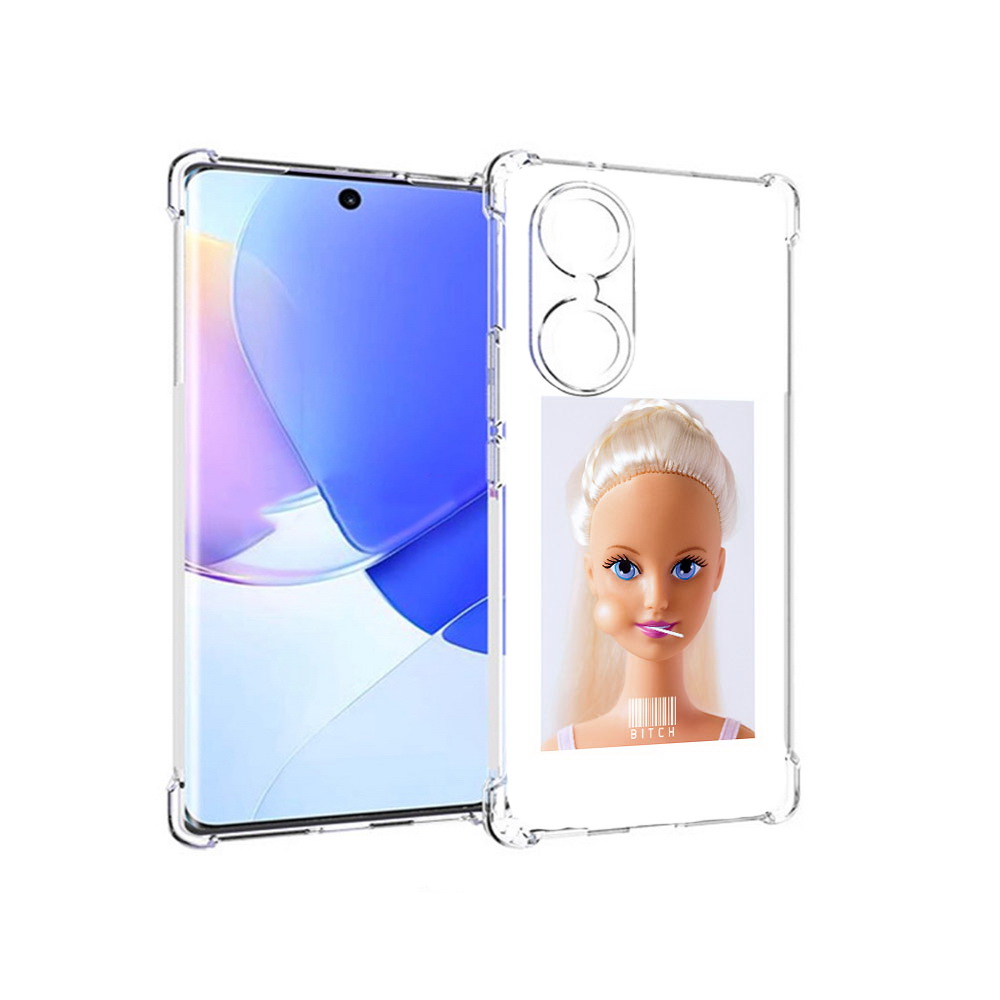 

Чехол MyPads Tocco для Honor 60 барби, Прозрачный, Tocco