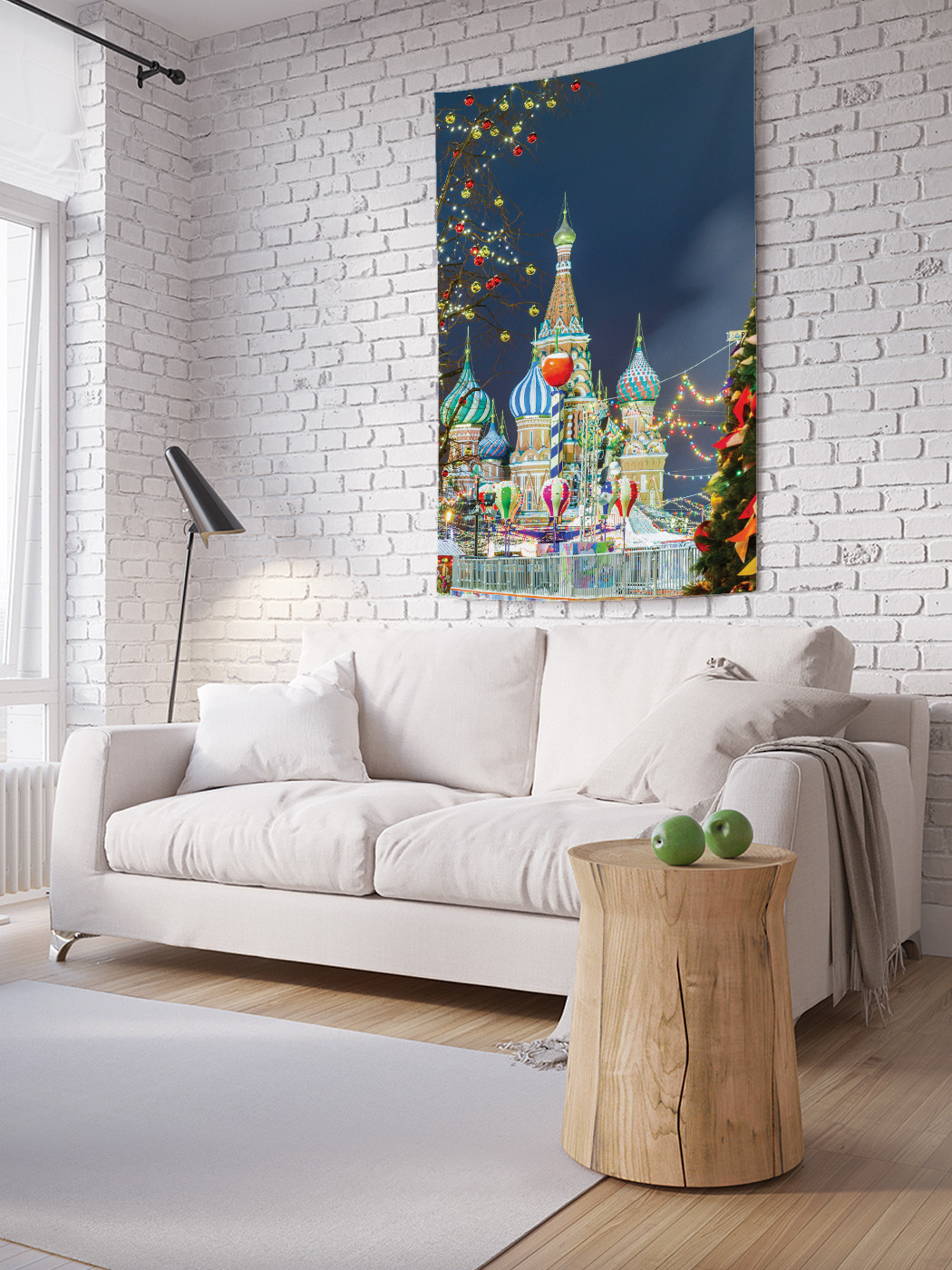 

Вертикальное фотопанно на стену JoyArty Покровский собор 100x150 см, Покровский собор