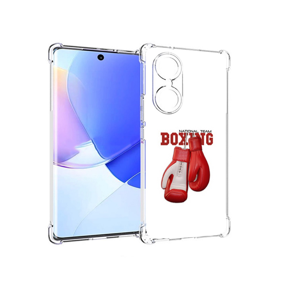

Чехол MyPads Tocco для Honor 60 боксерские перчатки, Прозрачный, Tocco