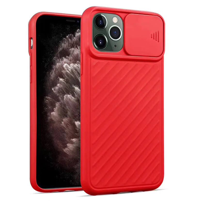 

Чехол силиконовый для iPhone XR 6.1 с защитой для камеры красный, Apple iPhone XR