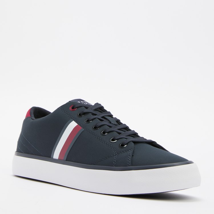 

Кеды мужские Tommy Hilfiger FM0FM04946 синие 46 EU, Синий, FM0FM04946
