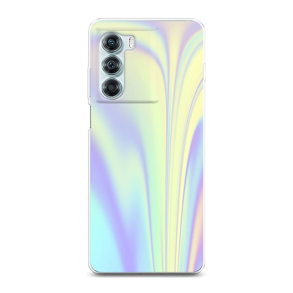 

Силиконовый чехол "Фиолетовая голограмма" на Moto Edge S30, Фиолетовая голограмма