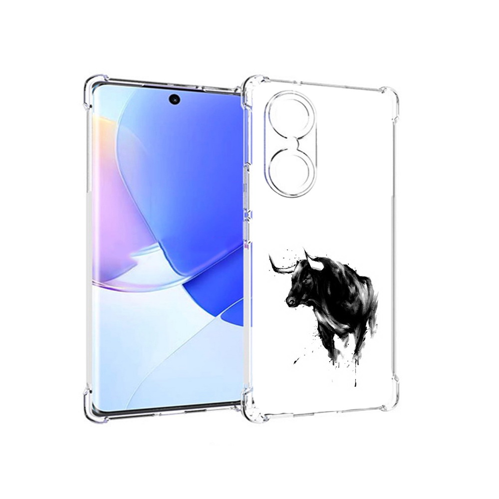 

Чехол MyPads Tocco для Honor 60 бык, Прозрачный, Tocco