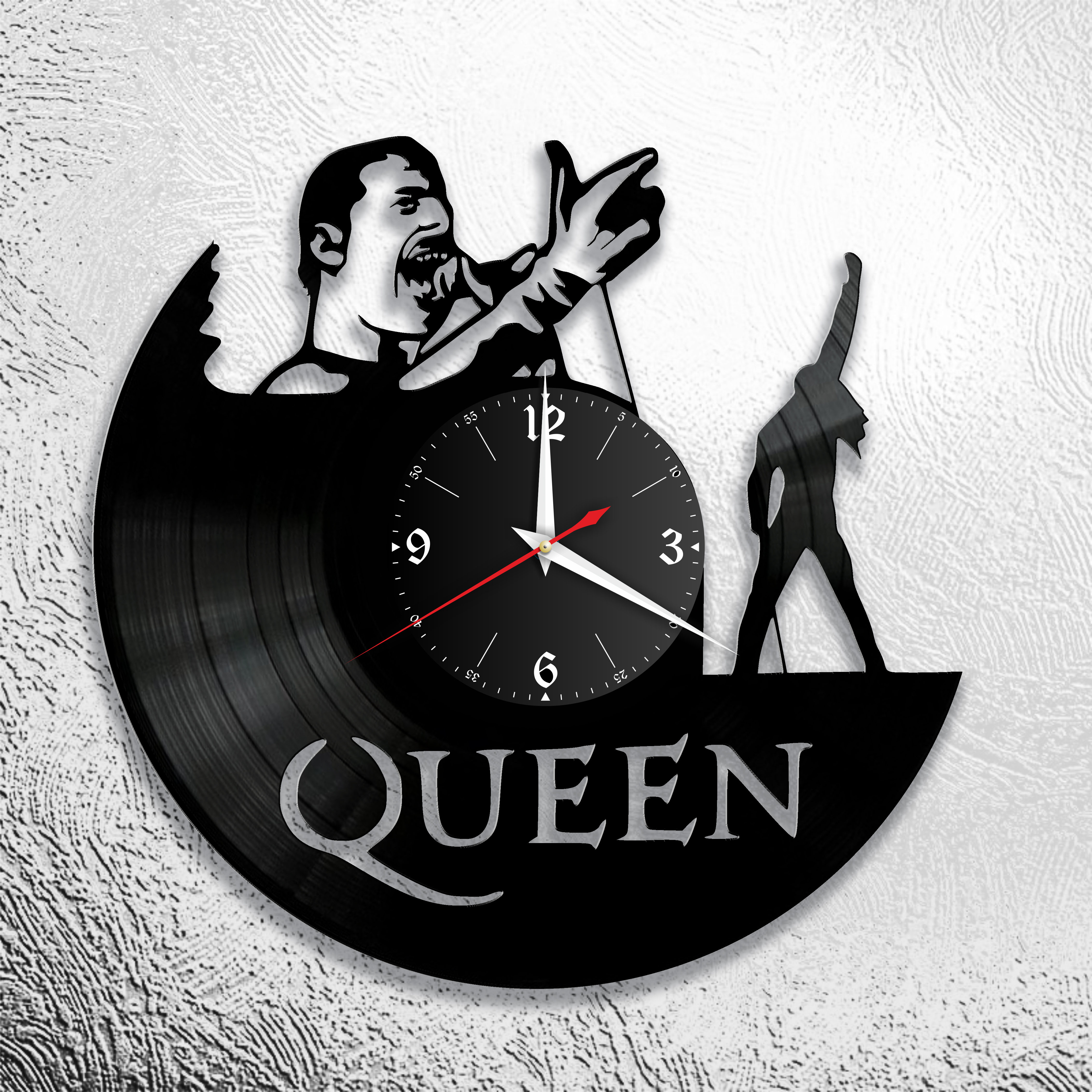 

Настенные часы из виниловой пластинки Queen ver.2, Queen 3