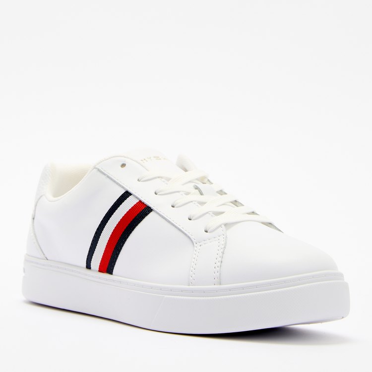 

Кеды женские Tommy Hilfiger FW0FW07779 белые 40 EU, Белый, FW0FW07779