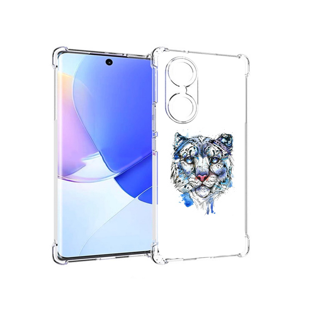 

Чехол MyPads Tocco для Honor 60 водяной тигр, Прозрачный, Tocco