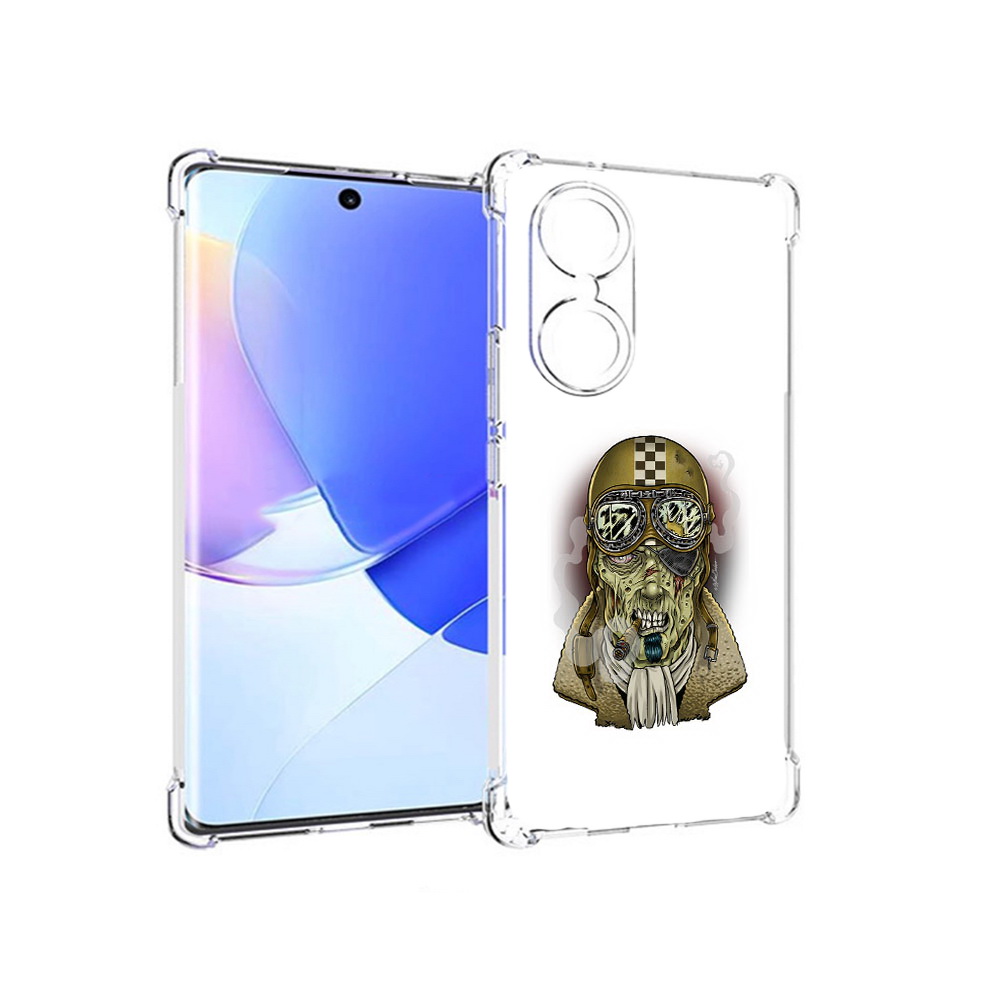 

Чехол MyPads Tocco для Honor 60 военный зомби, Прозрачный, Tocco
