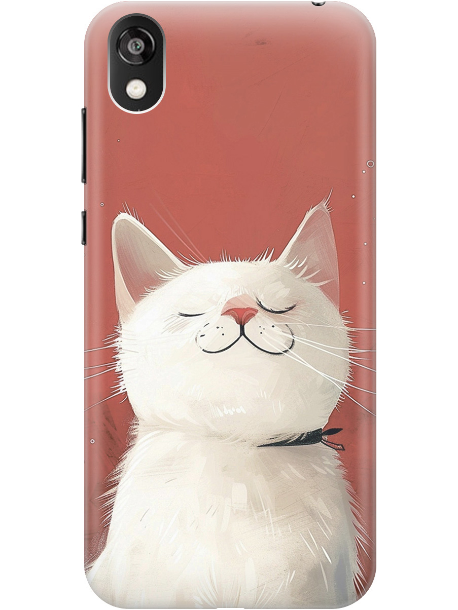

Силиконовый чехол на Honor 8S / Huawei Y5 (2019) с принтом "Гордый котик", Прозрачный;белый;красный, 721008712