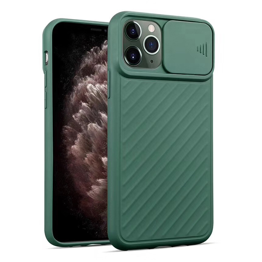 

Чехол силиконовый для iPhone 11 6.1 с защитой для камеры зеленый, Apple iPhone 11
