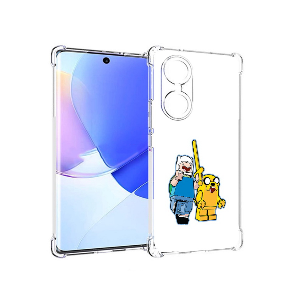 

Чехол MyPads Tocco для Honor 60 время приключений лего, Прозрачный, Tocco