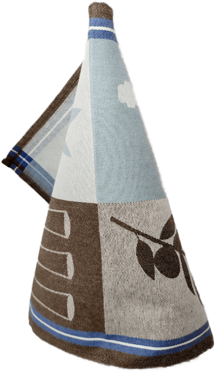

Полотенце для кухни Shandong Kingshore Textile Co, Олива 40х60 синий TL6858