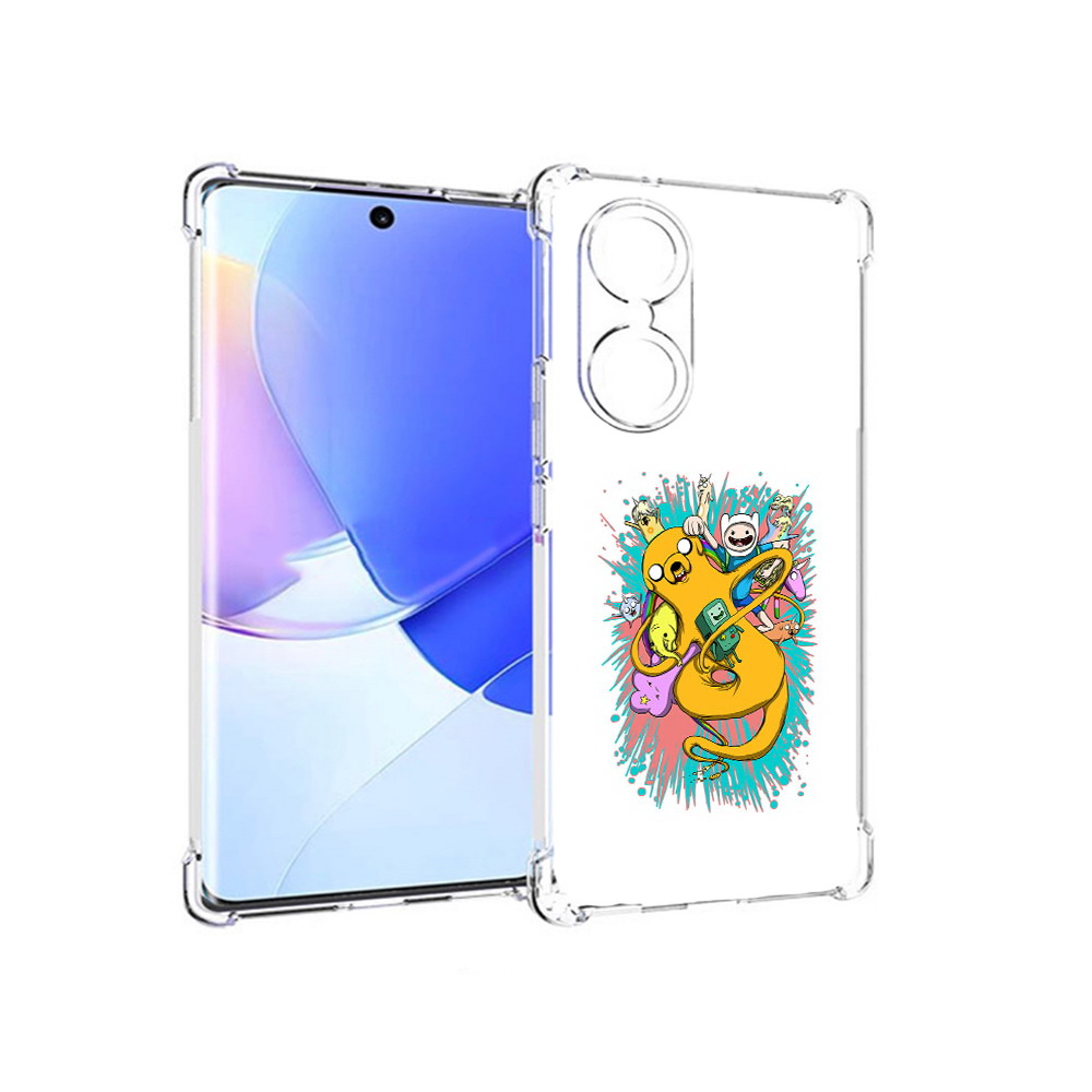 

Чехол MyPads Tocco для Honor 60 время приключений рисунок, Прозрачный, Tocco