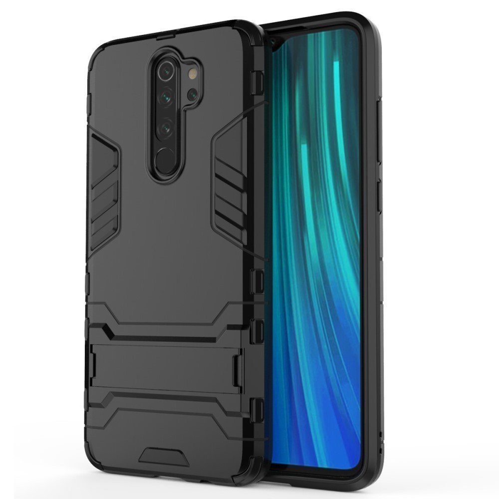 фото Чехол противоударный armor case для xiaomi redmi note 8 pro, черный grand price