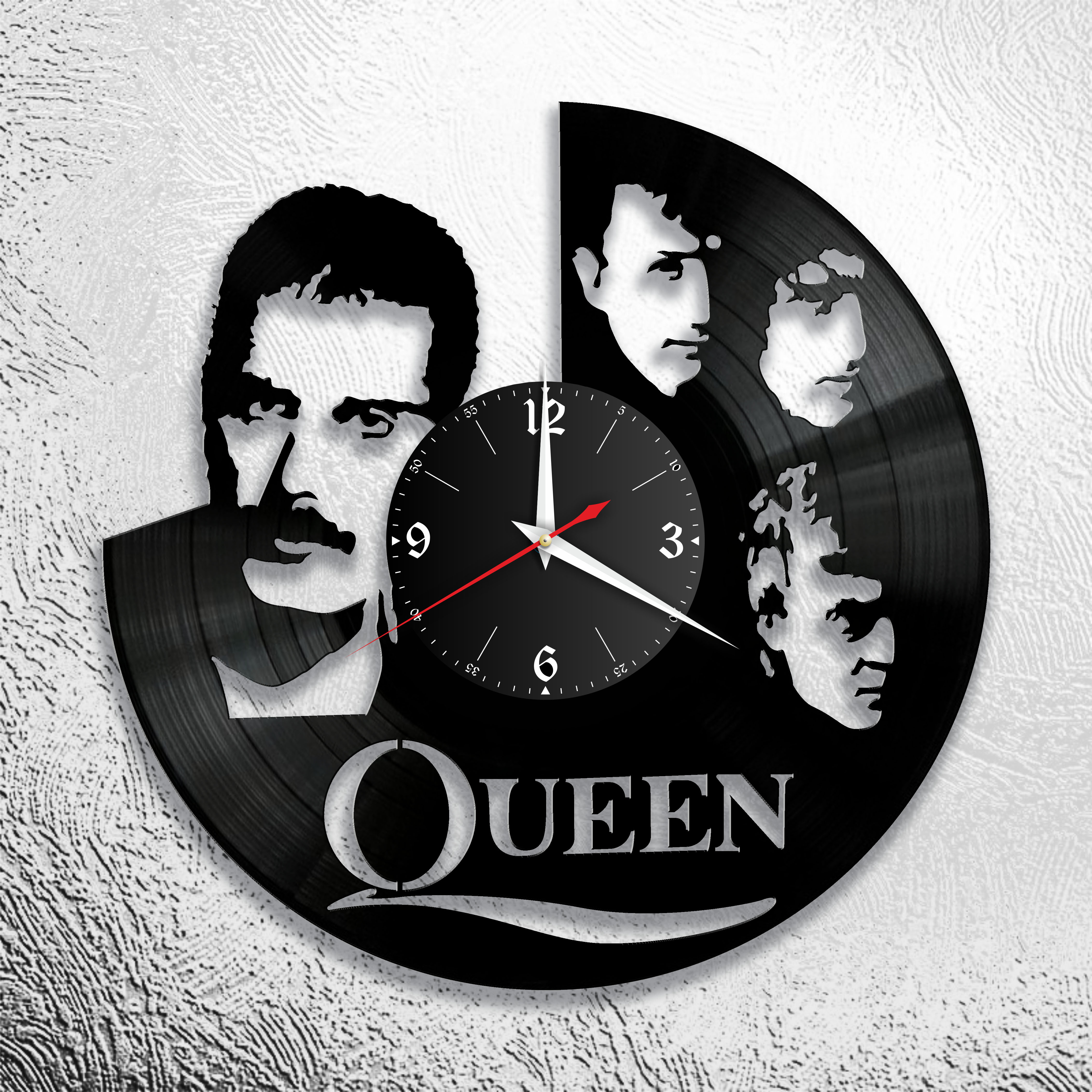 

Настенные часы из виниловой пластинки Queen ver.3, Queen 9